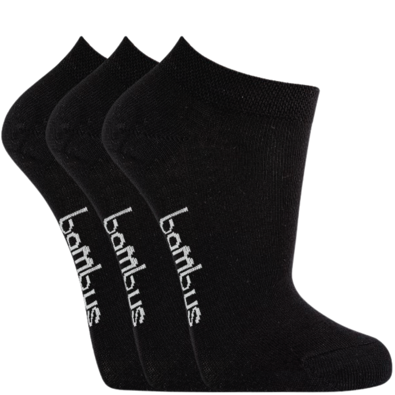 Sorte bambus ankelstrømper fra BambooNordic