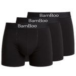 Lækre og bæredygtige underbukser i 92% bambus viskose - sort 3 pak
