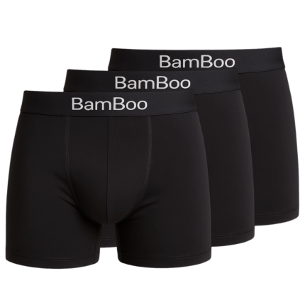 Lækre og bæredygtige underbukser i 92% bambus viskose - sort 3 pak