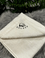 Bambus håndklædet i hvid deluxe