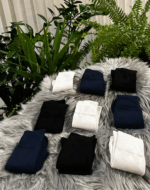 sorte bambus strømper, hvide bambus strømper, navy blå bambus strømper