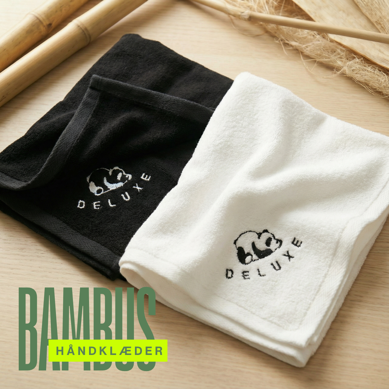 Bambus håndklæder